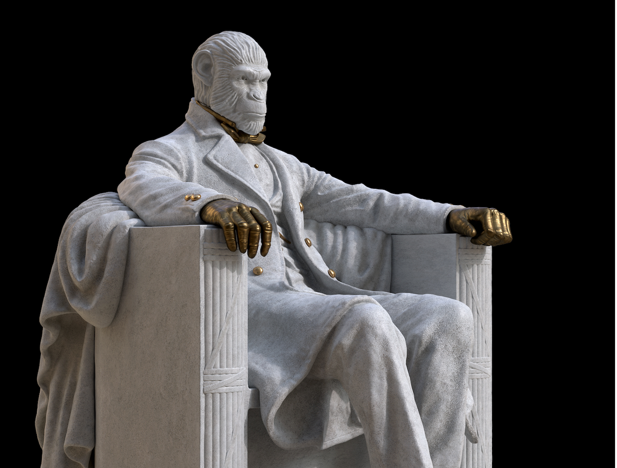 ABE Sculpture White/Gold colorway