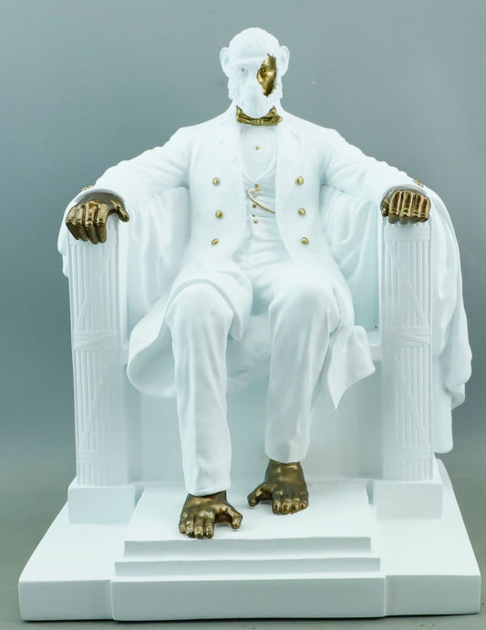 ABE Sculpture White/Gold colorway