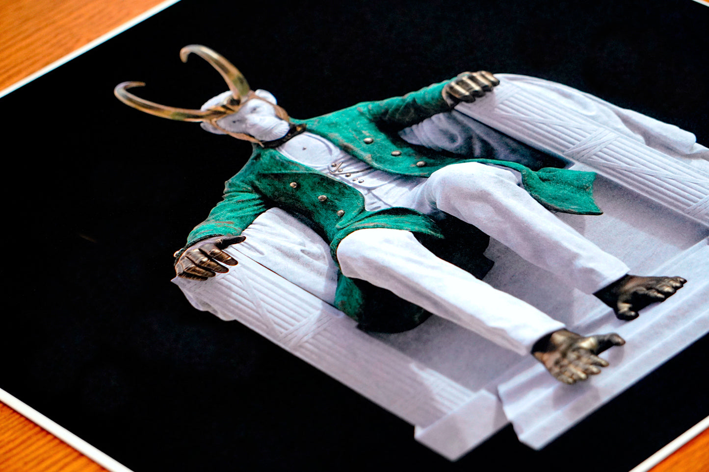 ABE Print Green/Gold