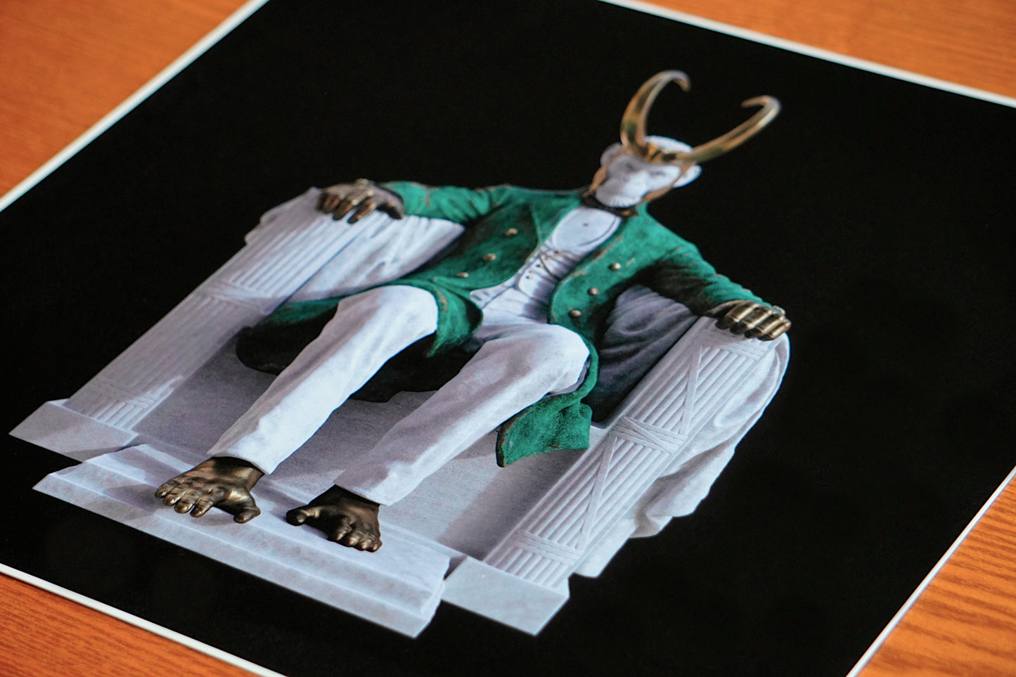 ABE Print Green/Gold