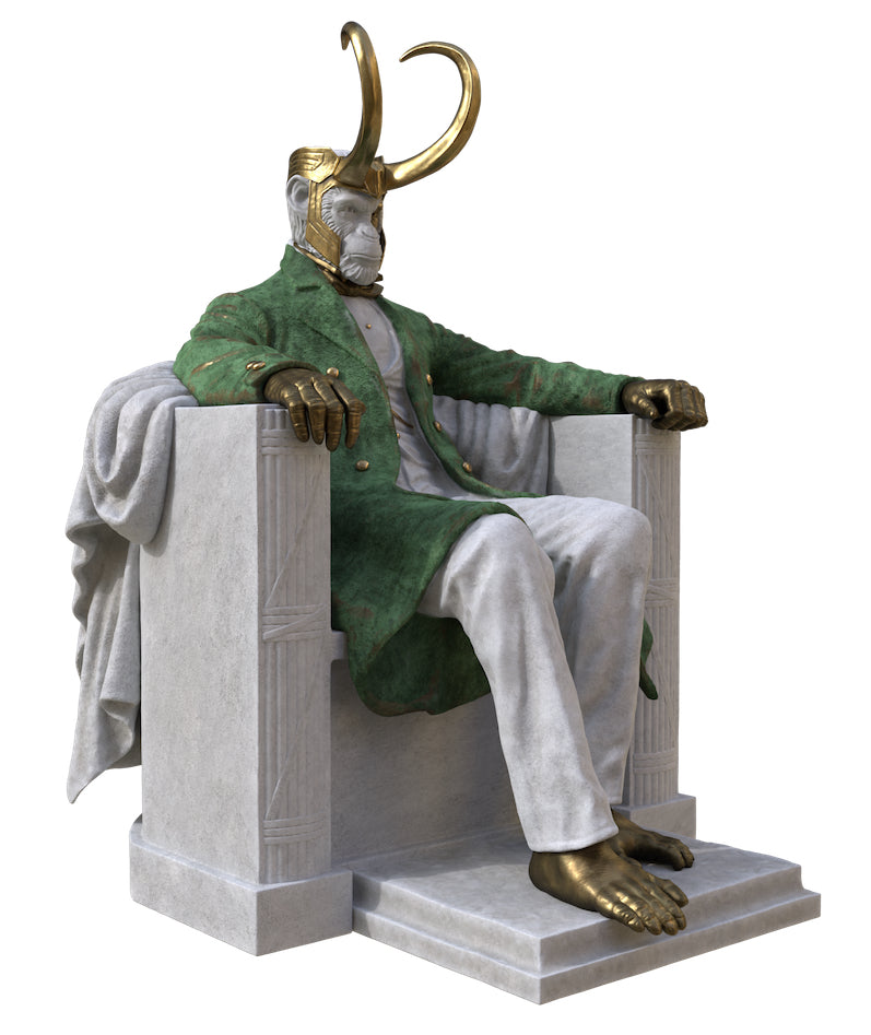 ABE Sculpture Green/Gold colorway