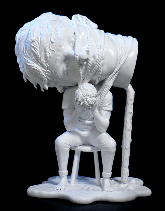 SALE - EGO Sculpture White collaboration with Miles Johnston