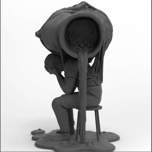 SALE - EGO Sculpture Black collaboration with Miles Johnston