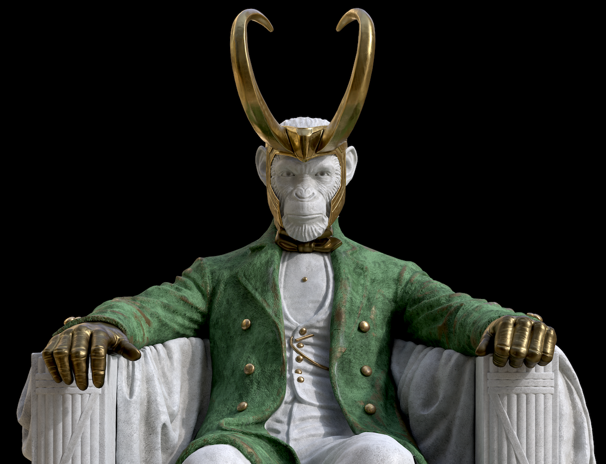 ABE Print Green/Gold