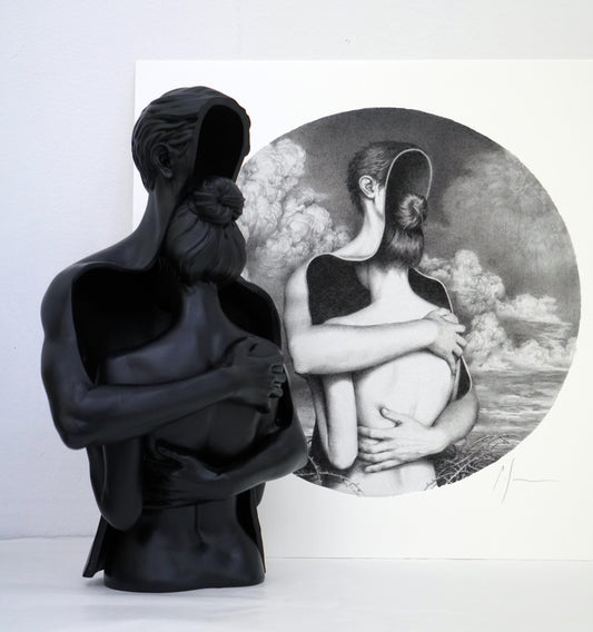 Shelter Sculpture Black edition. Thorns Structure optional