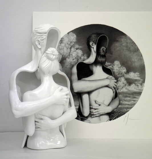 Shelter Sculpture White edition. Thorns Structure optional