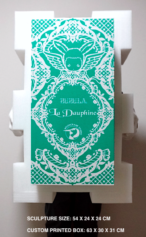 La Dauphine Sculpture Blue/White