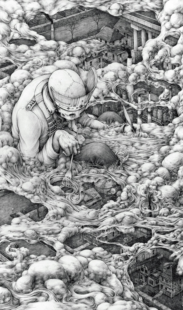 Untitled, Hand Embellished Print by Pat Perry