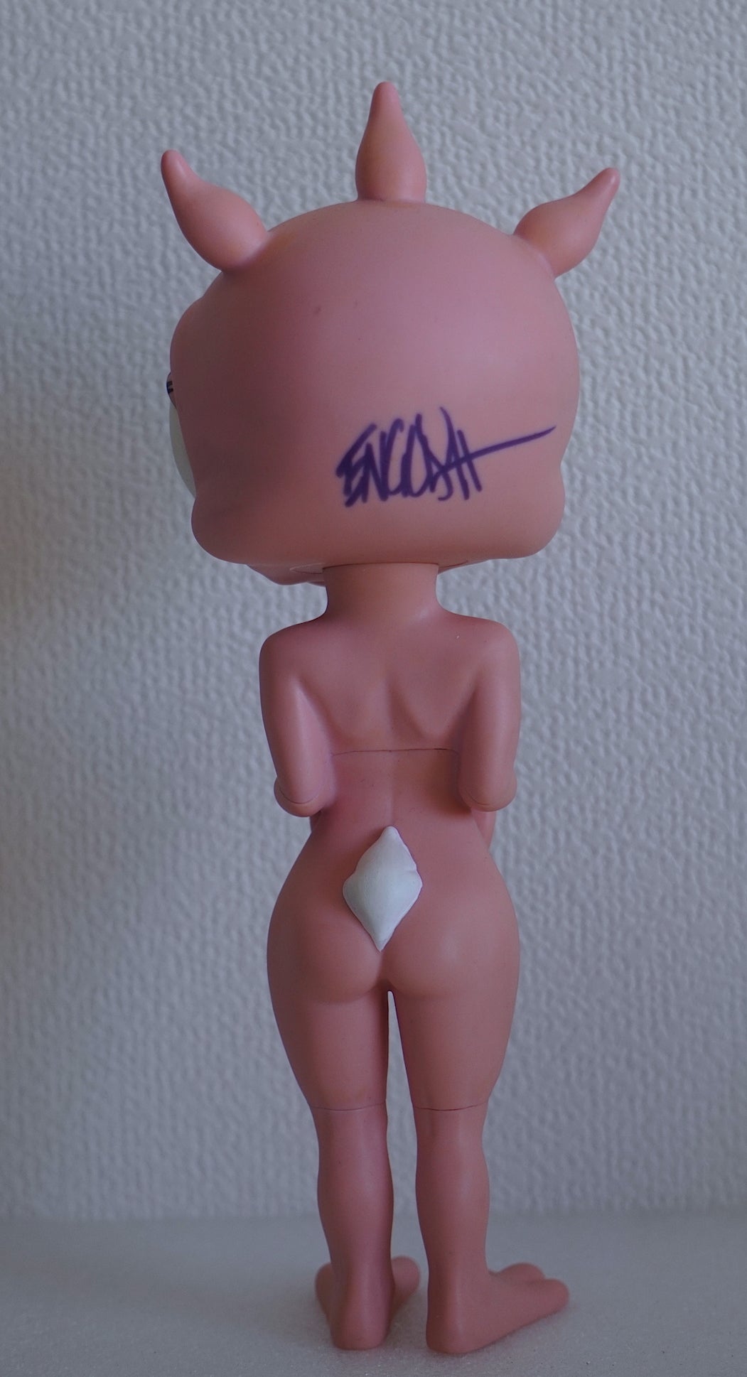 Ron English Bunny Rabit Vinyl Figure Signed