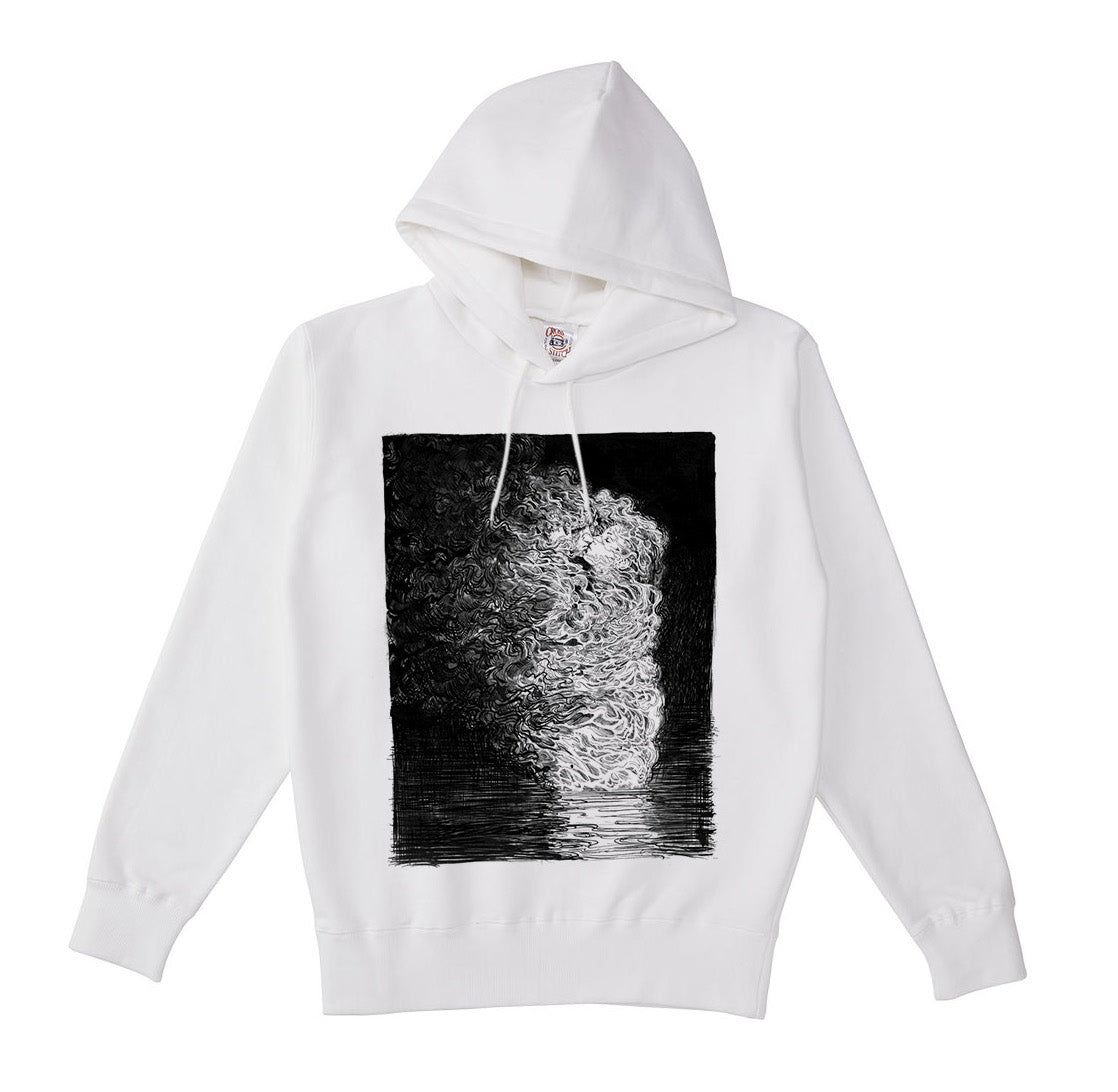 最終日 Hoodie White - 在庫に限りがあり、すぐに発送できます