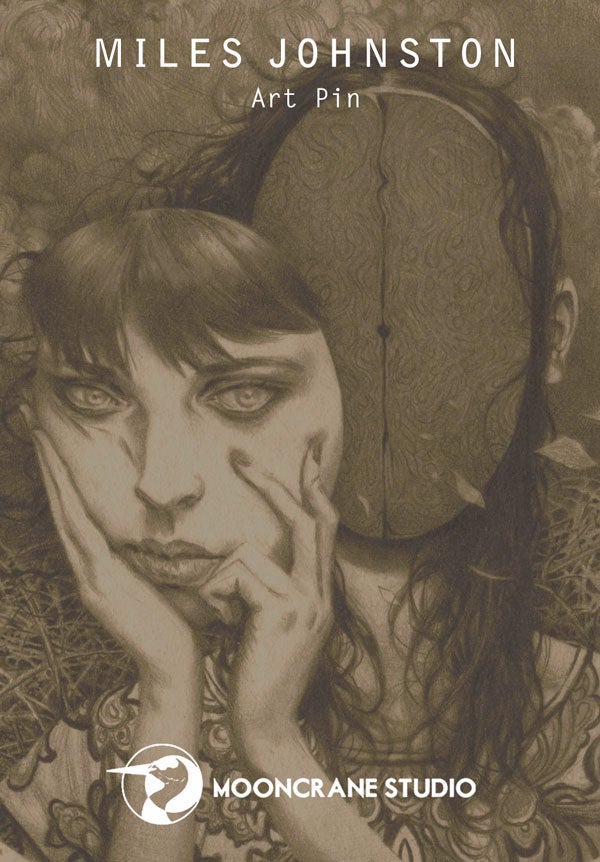 SALE - Mask Off Teal Variant Enamel pin by Miles Johnston