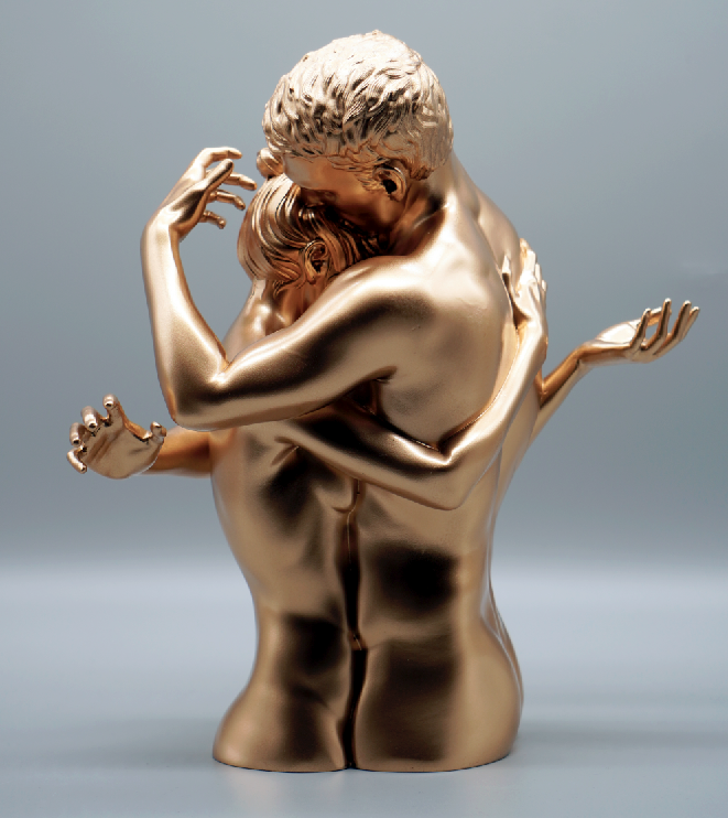 Boundaries Sculpture Bronze Colorway by Miles Johnston