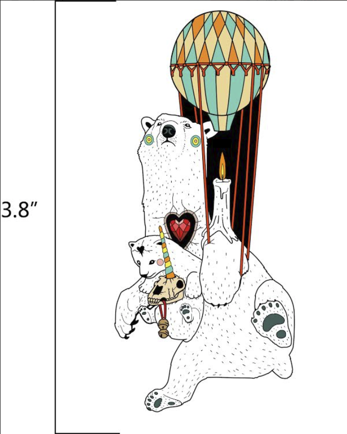 SALE - Polar express Enamel Pin by Dulk