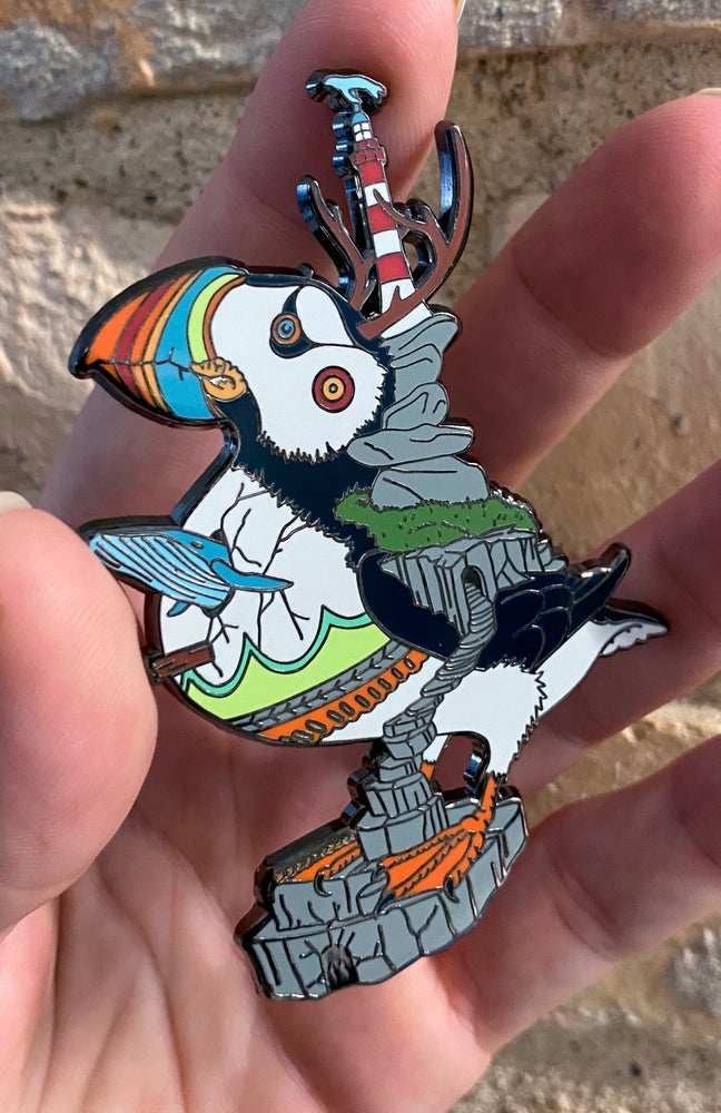 SALE - Observatory Enamel Pin by Dulk