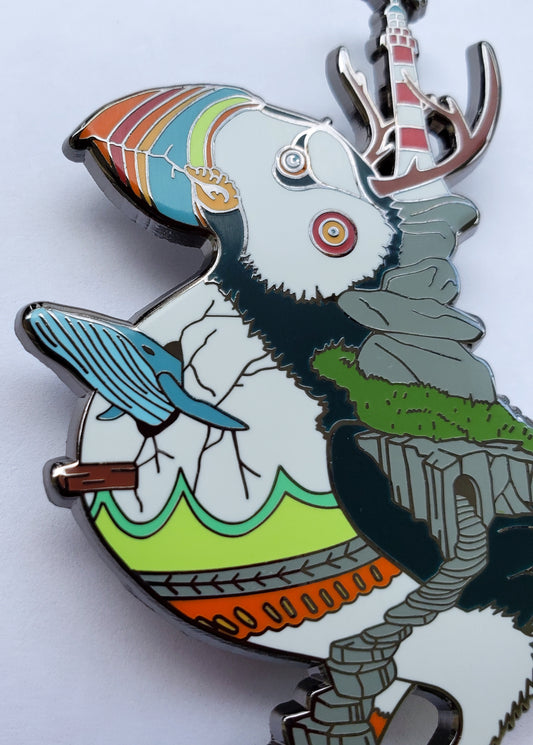 SALE - Observatory Enamel Pin by Dulk