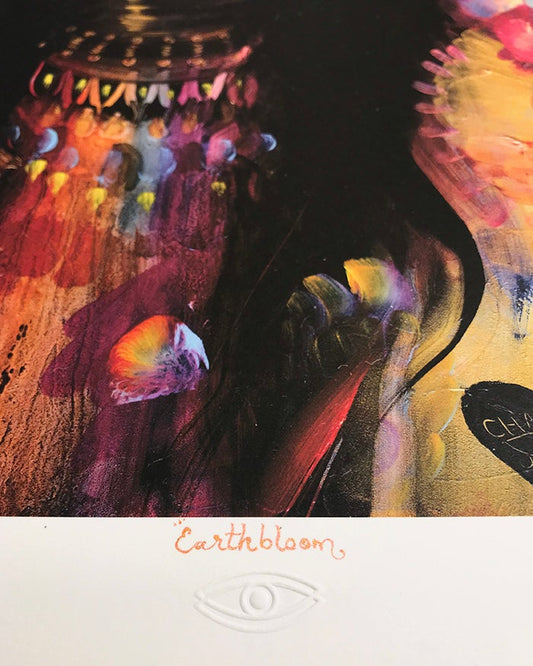 Earth Bloom Limited Edition Print by Charmaine Olivia