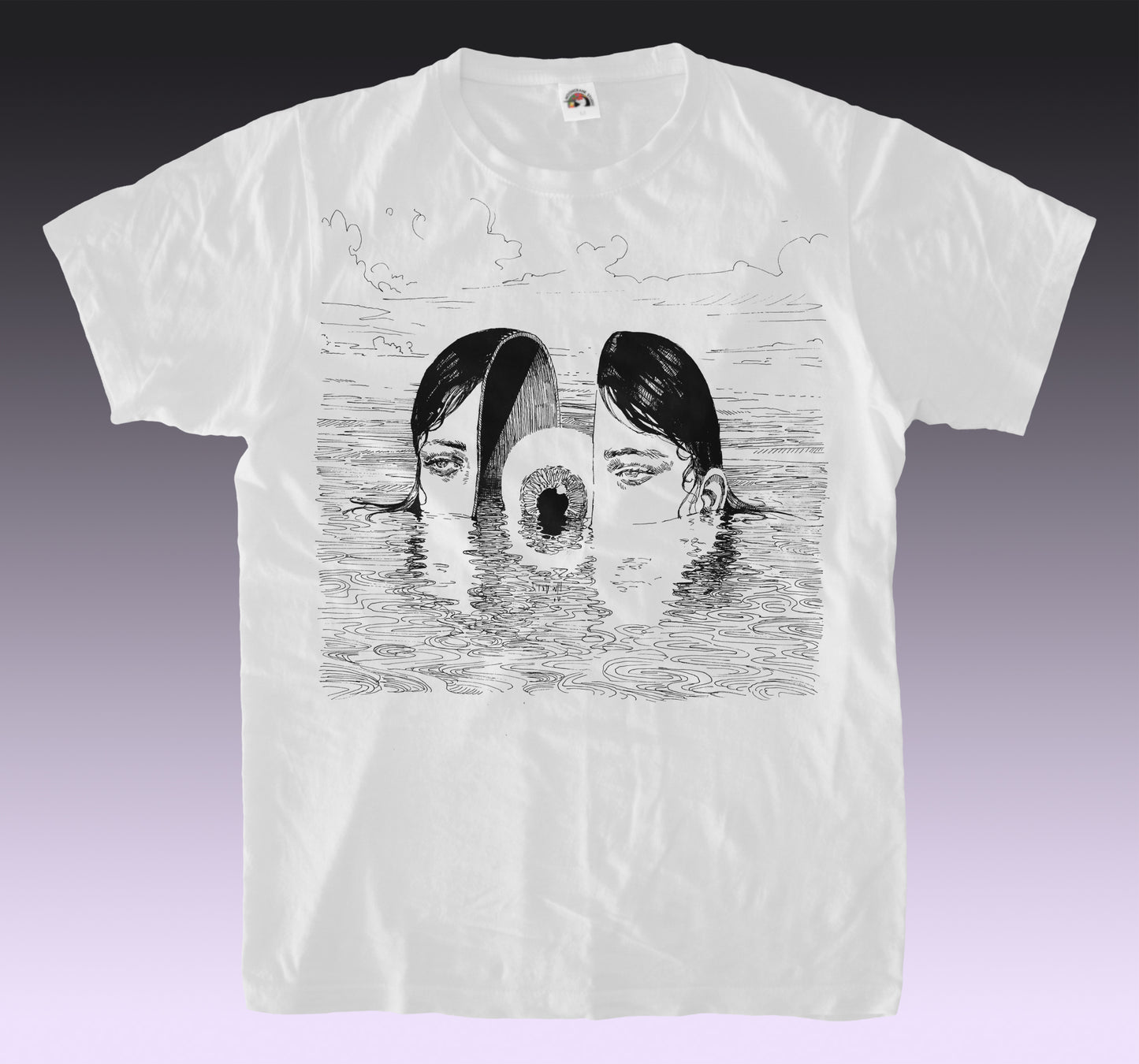 Inner Eye Organic T-shirt White - Ready to Ship