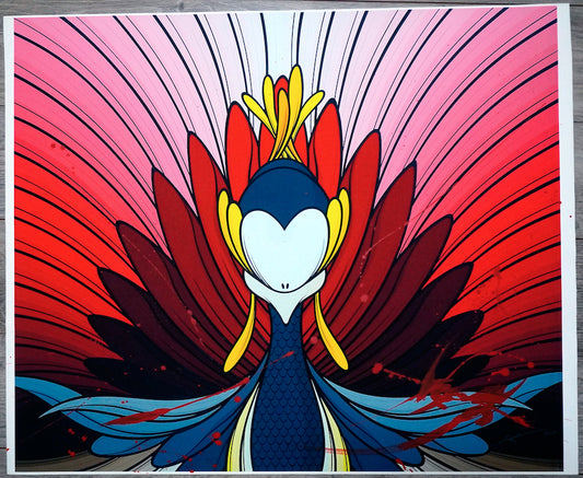 Marvellous Dream Hand Embellished Print by Arkiv