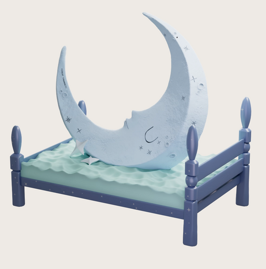 Lullaby Sculpture, Blue Moon colorway