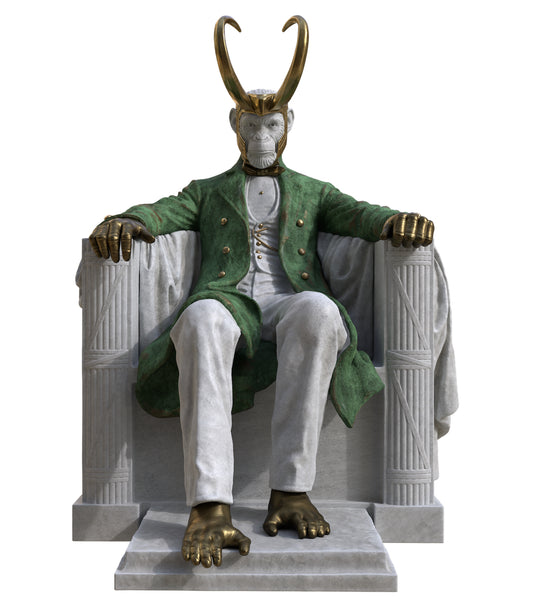 ABE Sculpture Green/Gold colorway