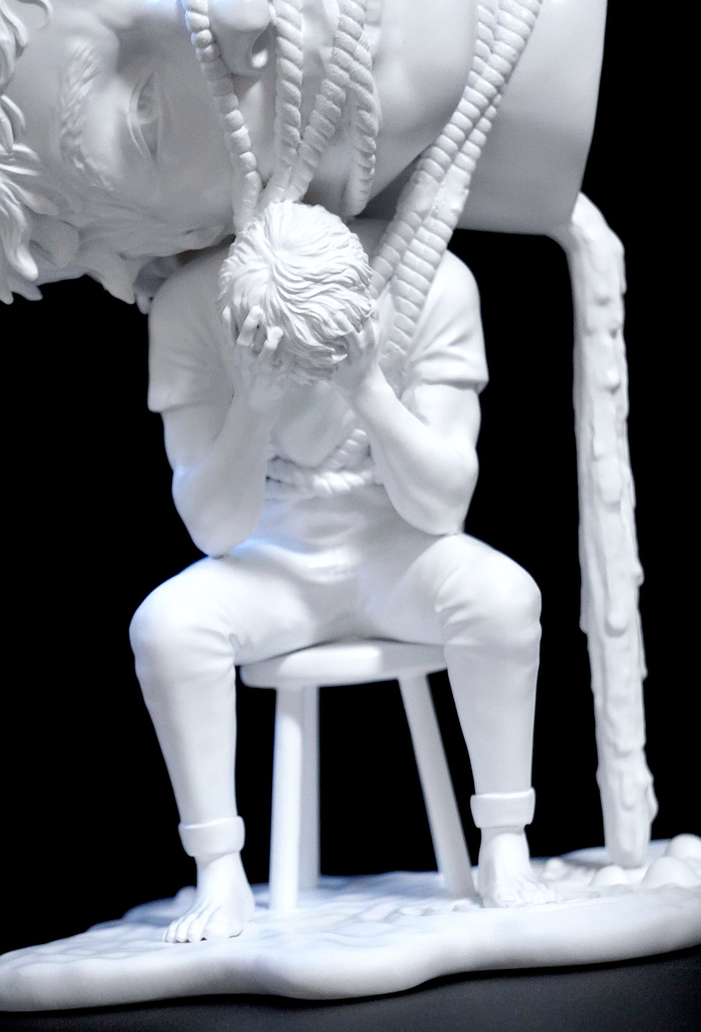 EGO Sculpture White collaboration with Miles Johnston