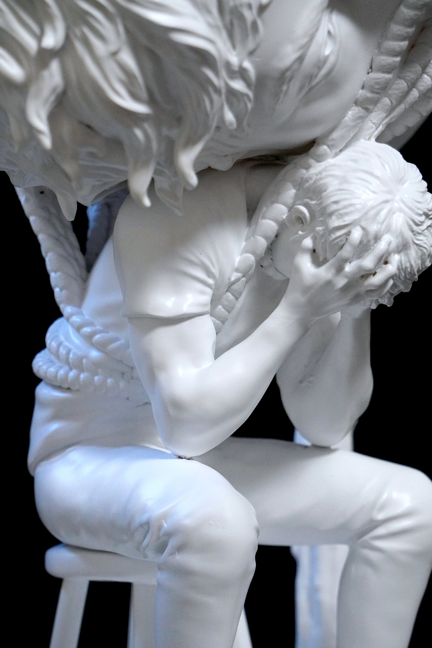 EGO Sculpture White collaboration with Miles Johnston