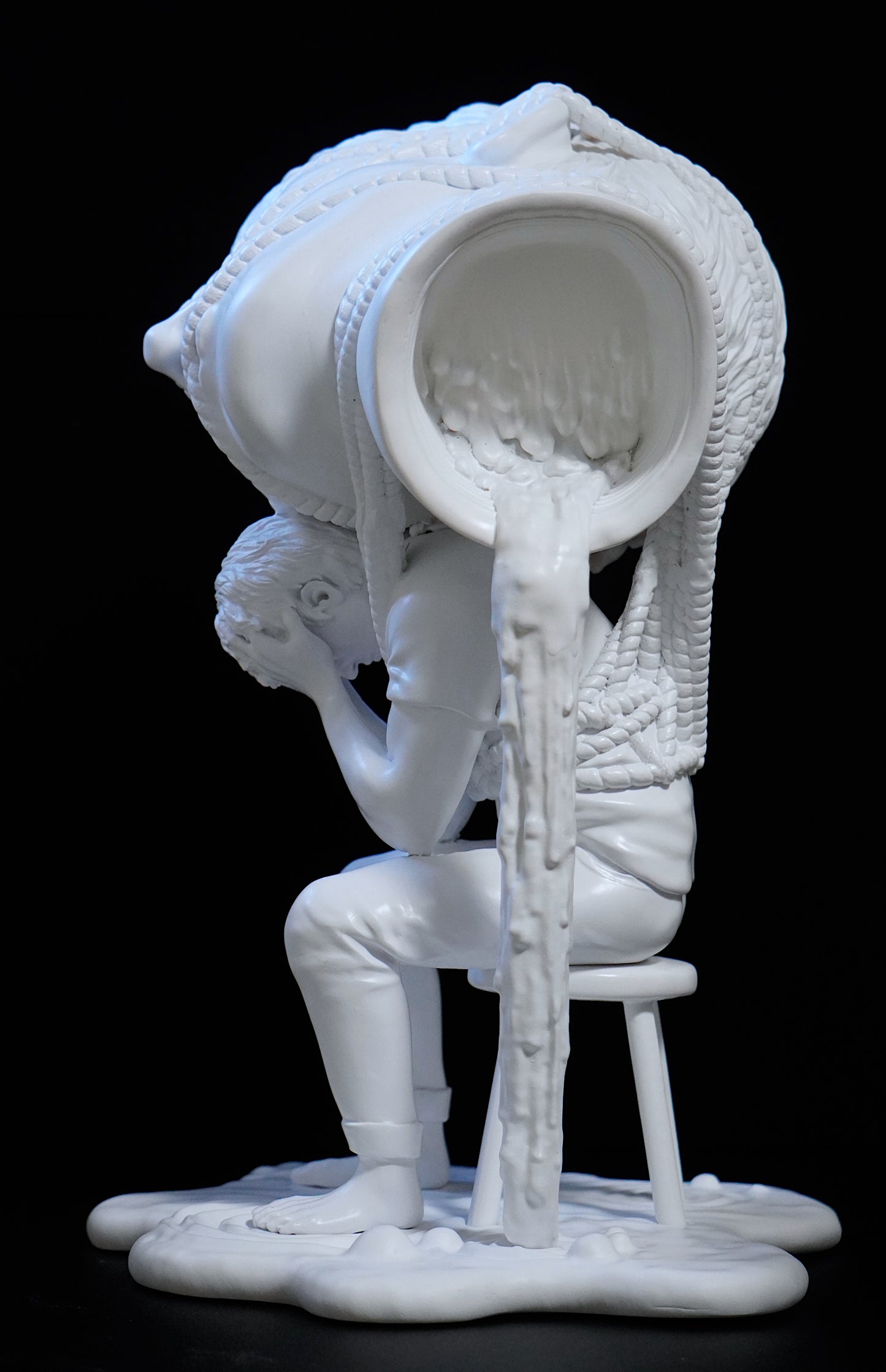 EGO Sculpture White collaboration with Miles Johnston