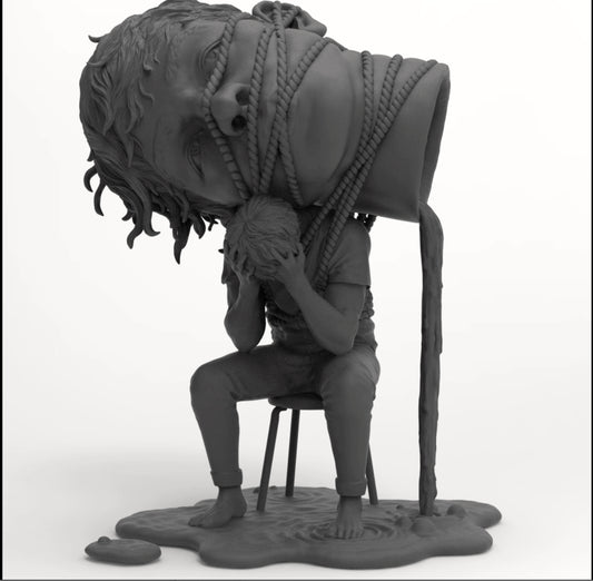 SALE - EGO Sculpture Black collaboration with Miles Johnston