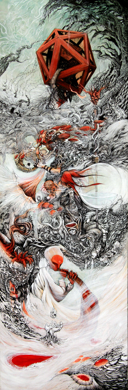 Elemental Biofusion III. Limited edition Print on Canvas by DZO