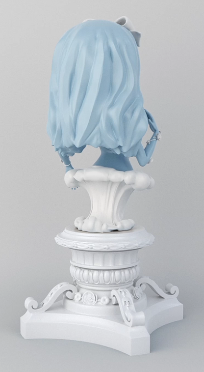 La Dauphine Sculpture Blue/White - Ready to Ship