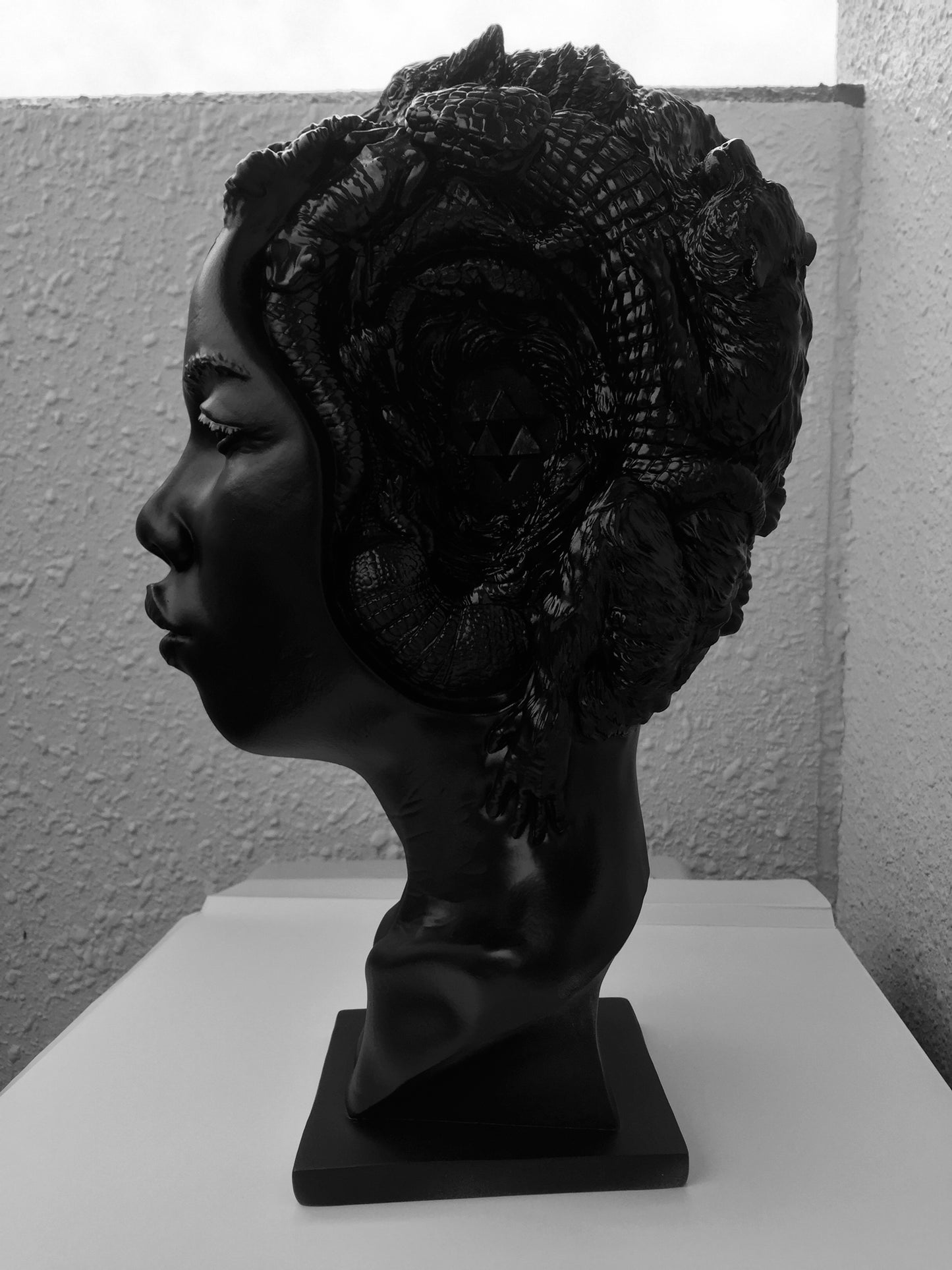 Consciousness Sculpture. Black colorway