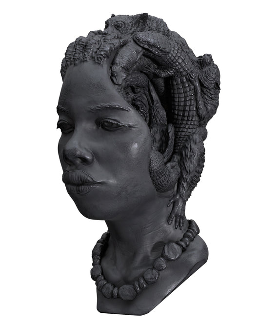 Consciousness Sculpture. Black colorway