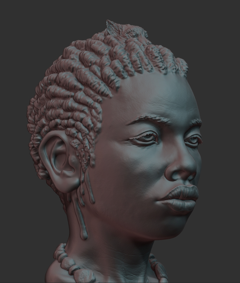 Consciousness Sculpture. Black colorway