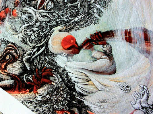 Elemental Biofusion III. Limited edition Print on Canvas by DZO