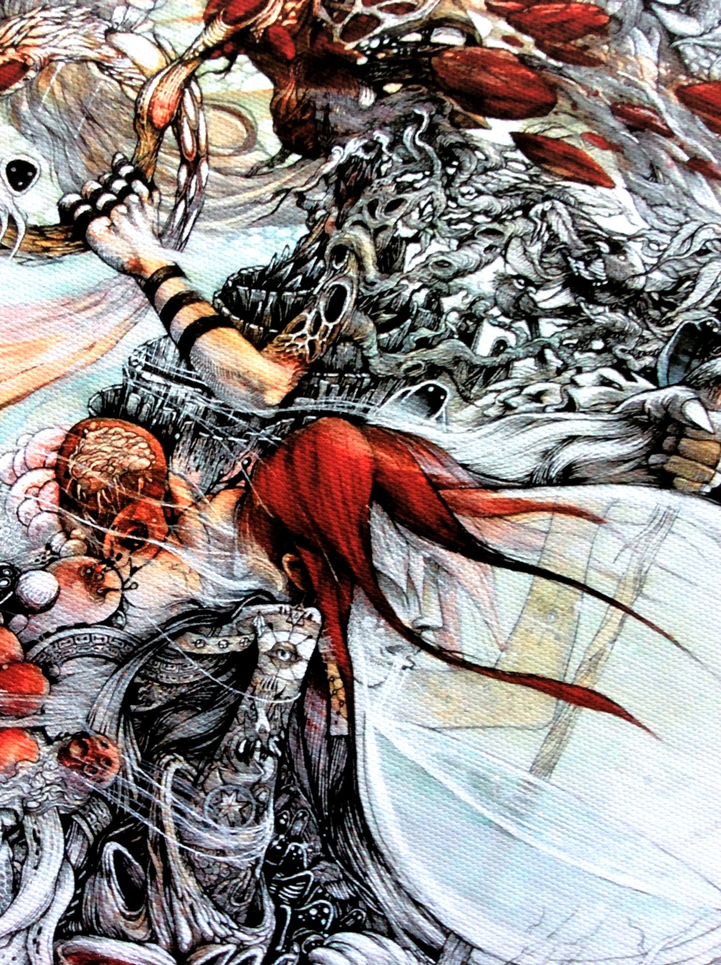 Elemental Biofusion III. Limited edition Print on Canvas by DZO