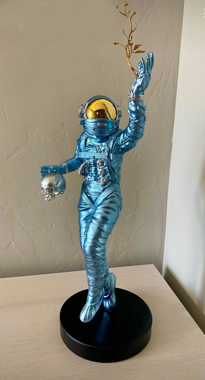 FOUNDATION Sculpture Metallic Sky blue/Silver/Gold カラーウェイ