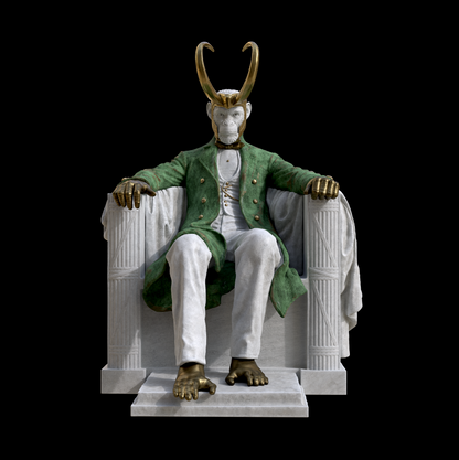 ABE Sculpture Green/Gold colorway