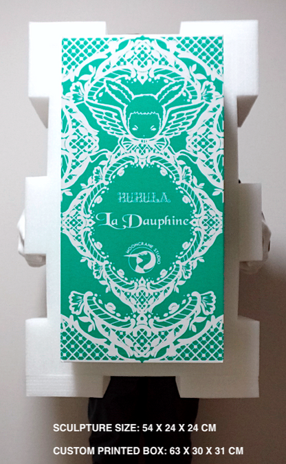 La Dauphine Sculpture Blue/White - Ready to Ship