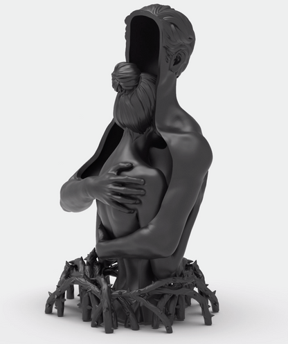 Shelter Sculpture Black edition. Thorns Structure optional