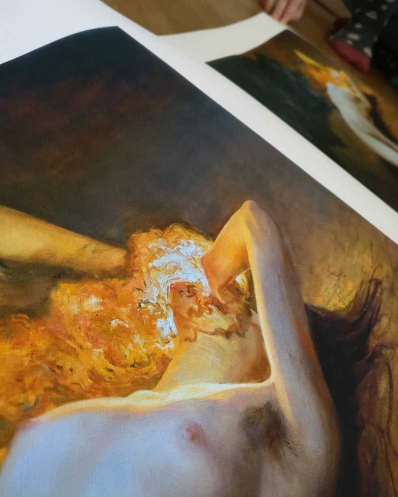 Agony 限定版プリント by Miles Johnston - Paper Edition
