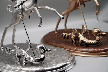 The Princess and the Prey Stainless Steel Sculpture Prototype 1 of 1