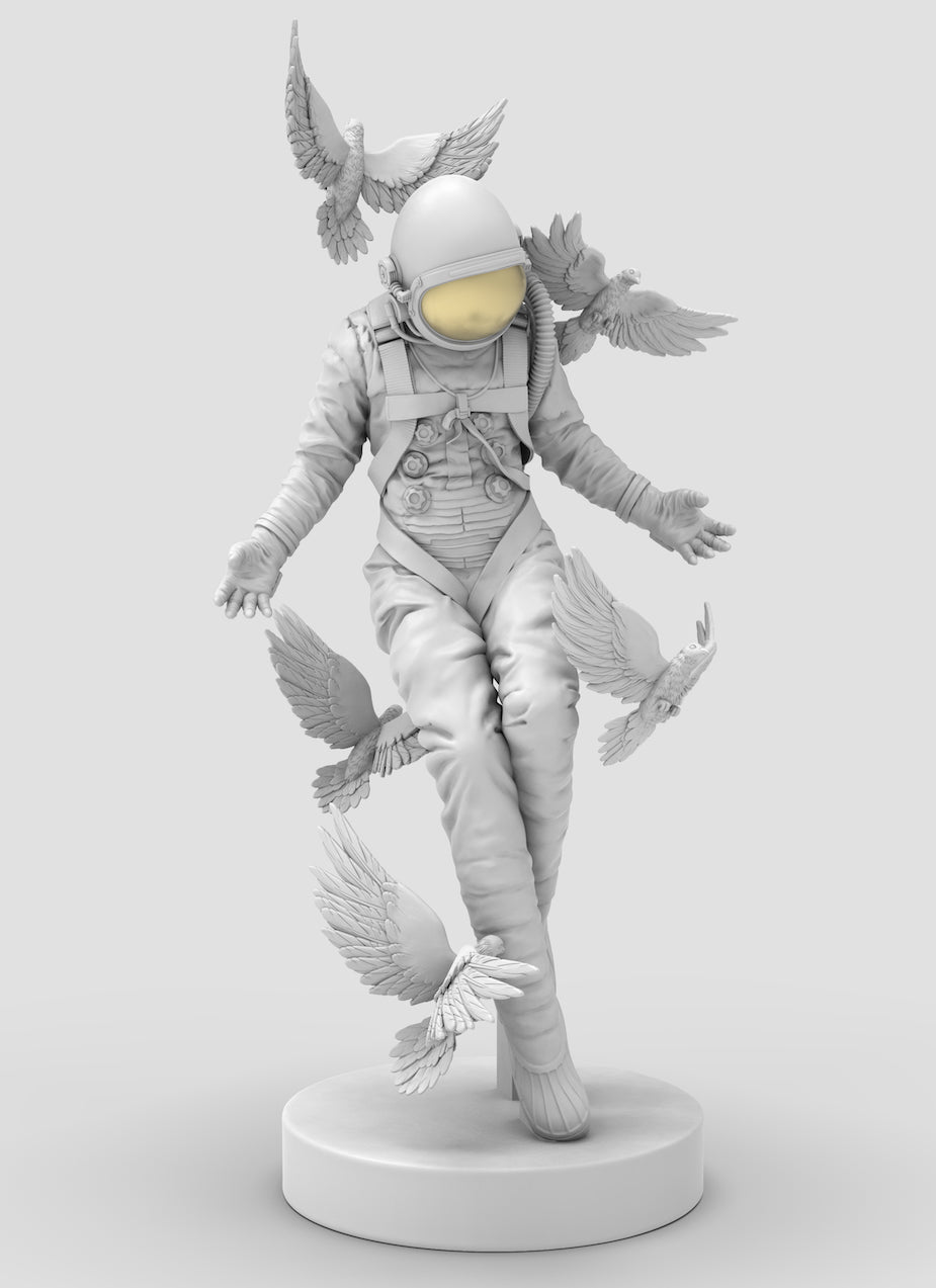 Wilderness Sculpture White/Gold Colorway