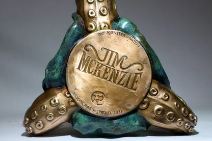 The Monster's Mother Patina Bronze Sculpture- ready to ship